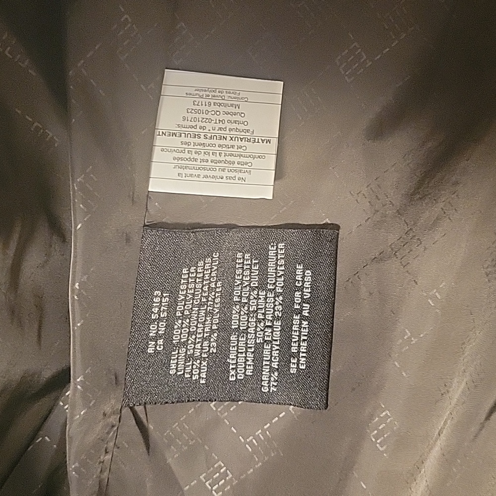 Cole Haan Faux Fur Trim Puffer Jacket - Picture 10 of 11